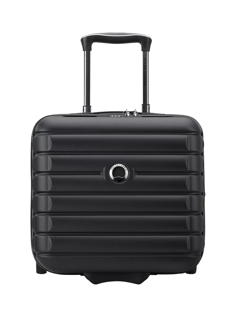 DELSEY Shadow 5.0 Underseat 2-Wheel 38cm Cabin Case, 32L, Black