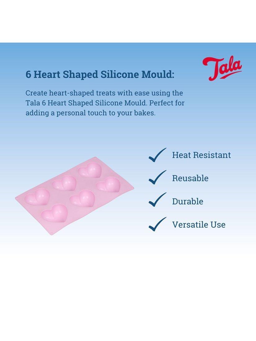 Tala heart cake mould 6 cup, UK version