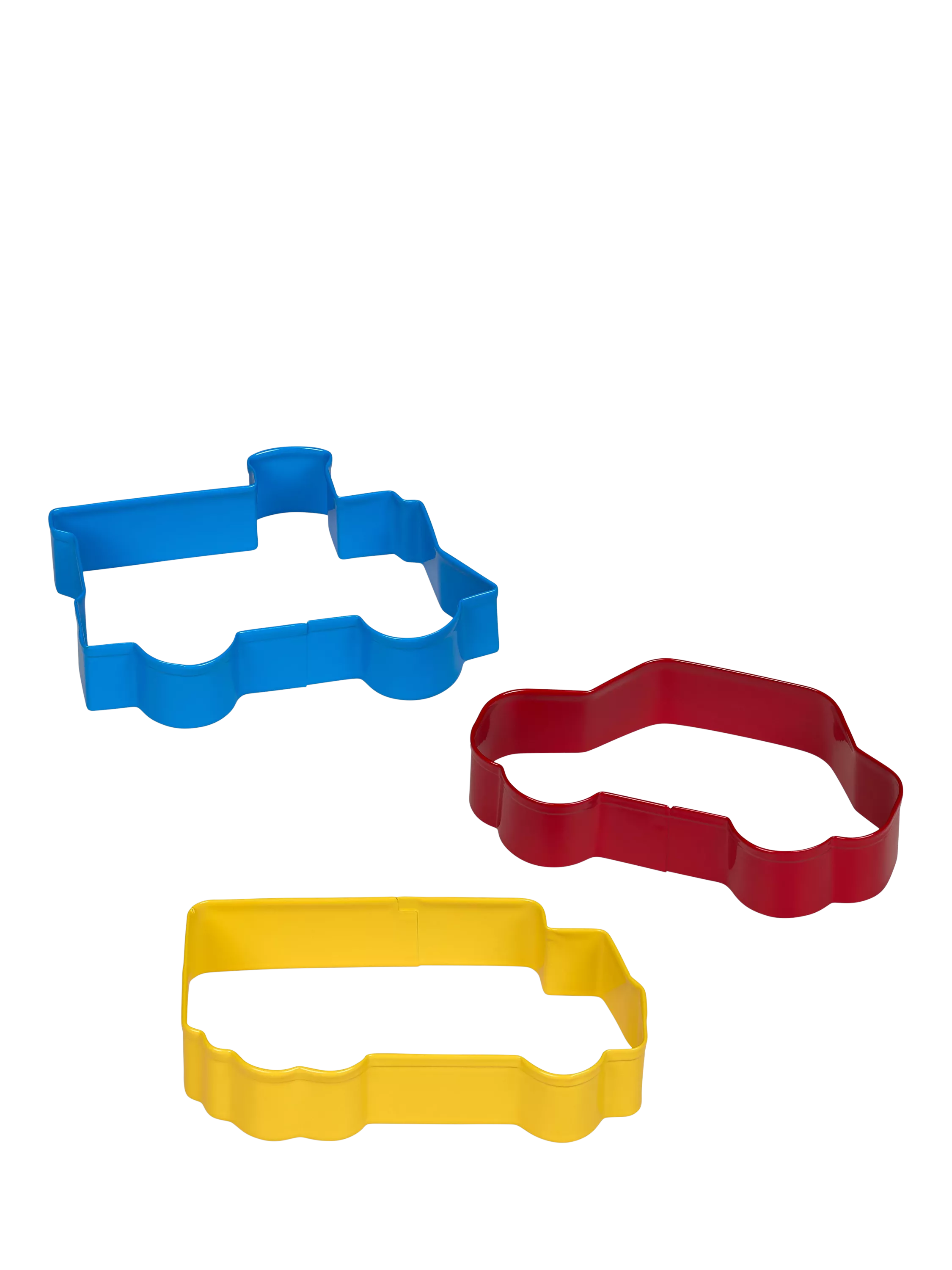 Tala road and rail cookie cutters set of 3, UK version