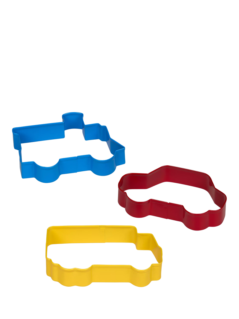 Tala road and rail cookie cutters set of 3, UK version