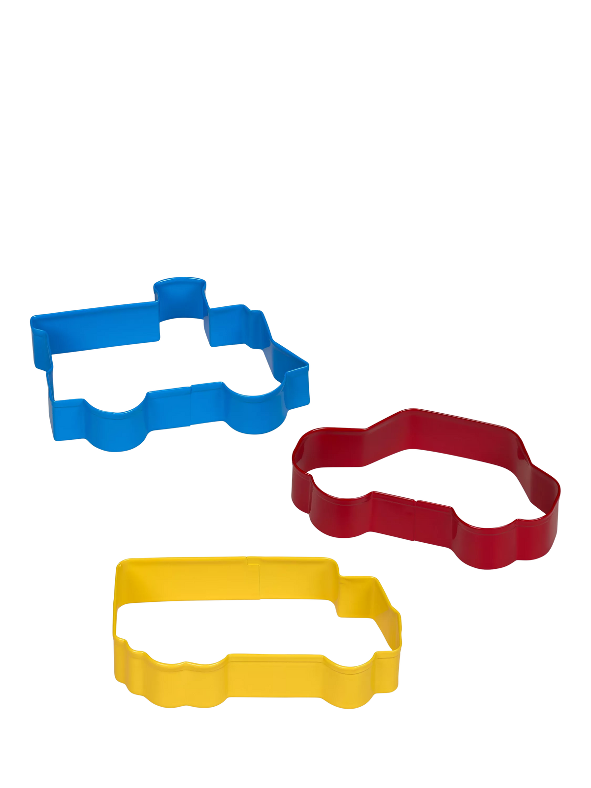 Tala road and rail cookie cutters set of 3, UK version