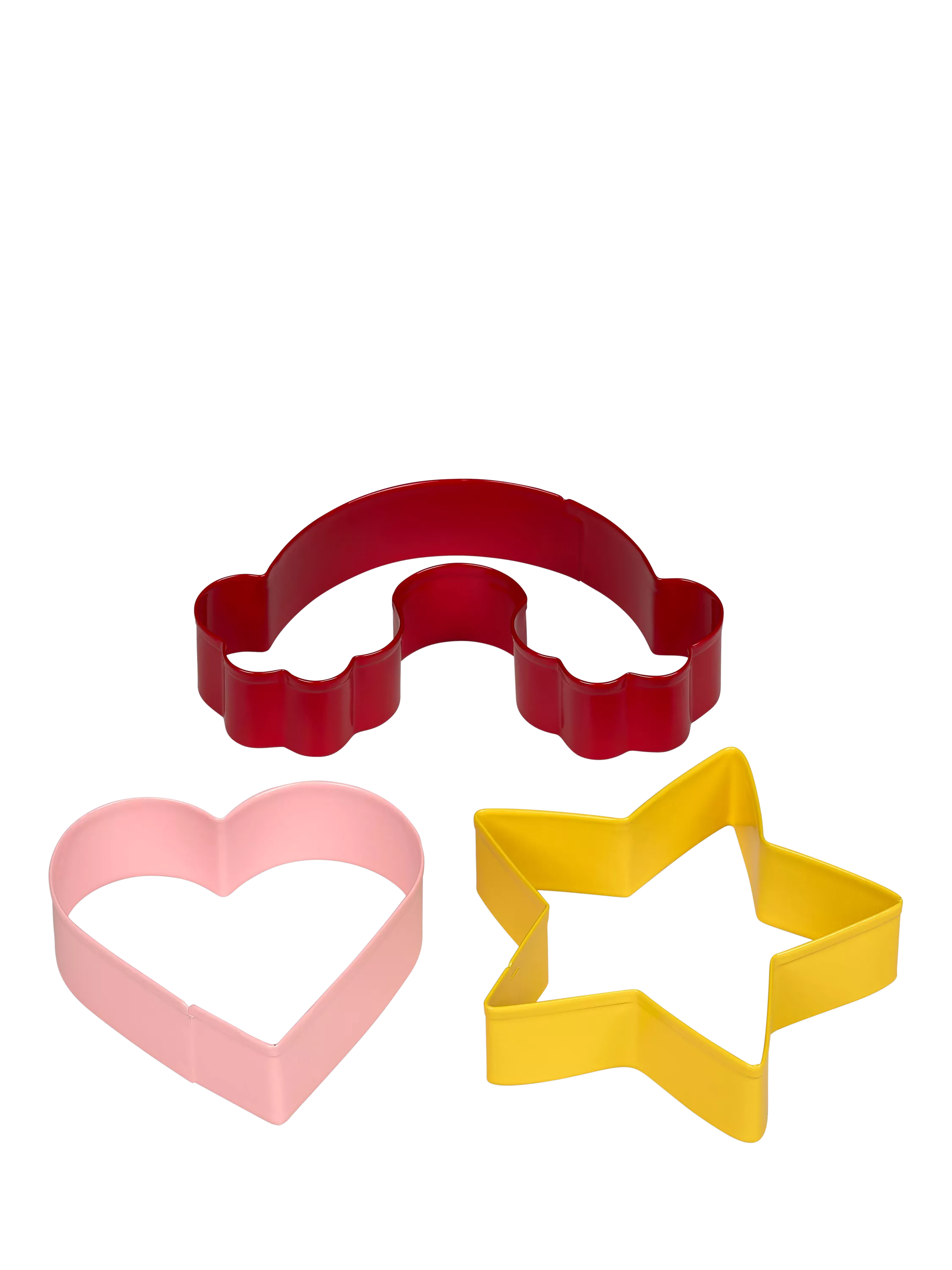 Tala love cookie cutters set of 3 assorted (British brand)
