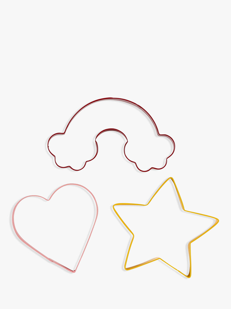 Tala love cookie cutters set of 3 assorted (British brand)