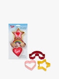 Tala love cookie cutters set of 3 assorted (British brand)