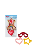 Tala love cookie cutters set of 3 assorted (British brand)