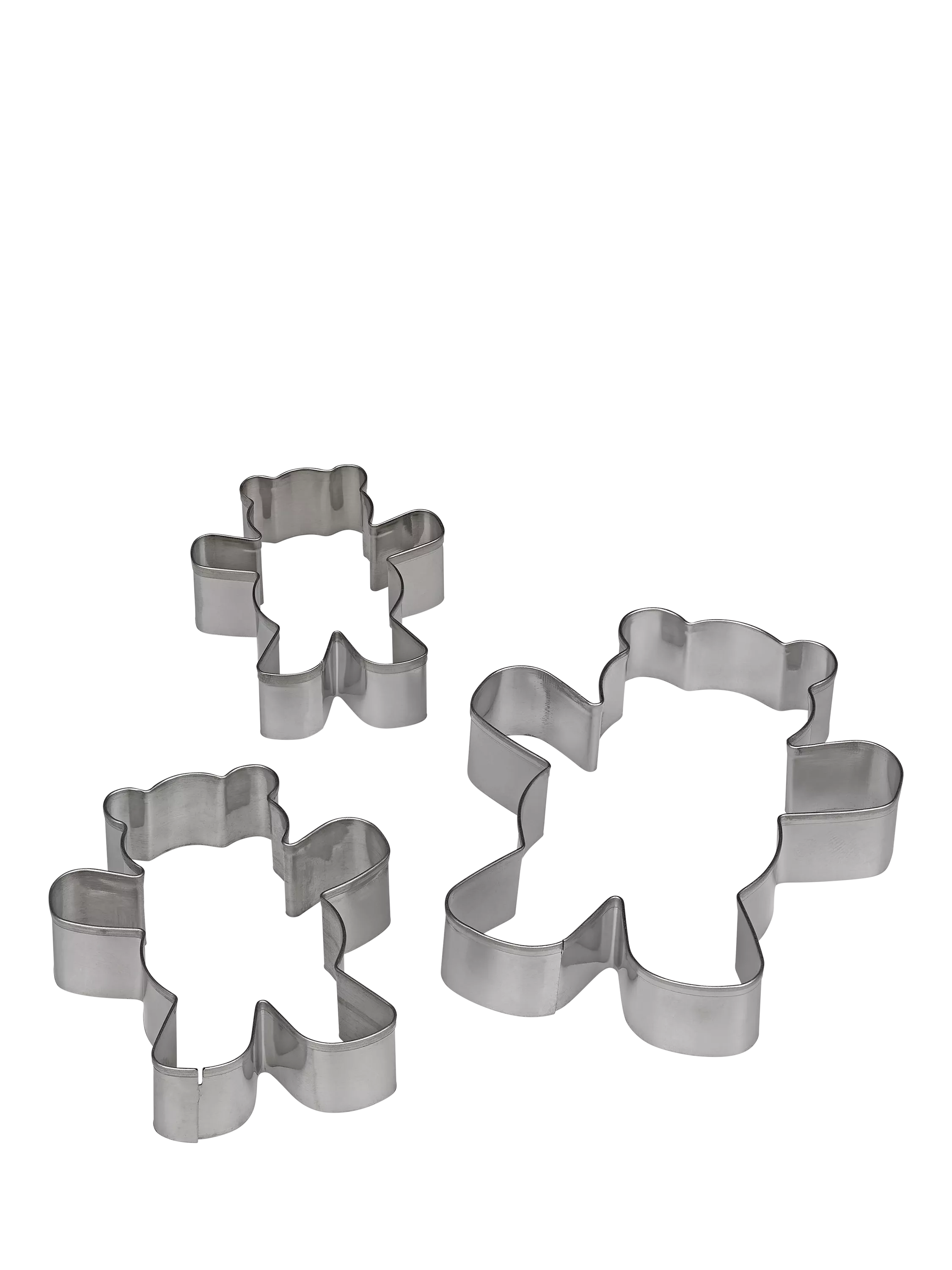 Tala teddy bear cookie cutters set of 3 - British product