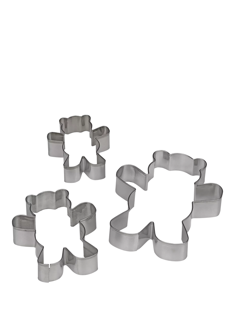 Tala teddy bear cookie cutters set of 3 - British product