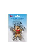 Tala teddy bear cookie cutters set of 3 - British product