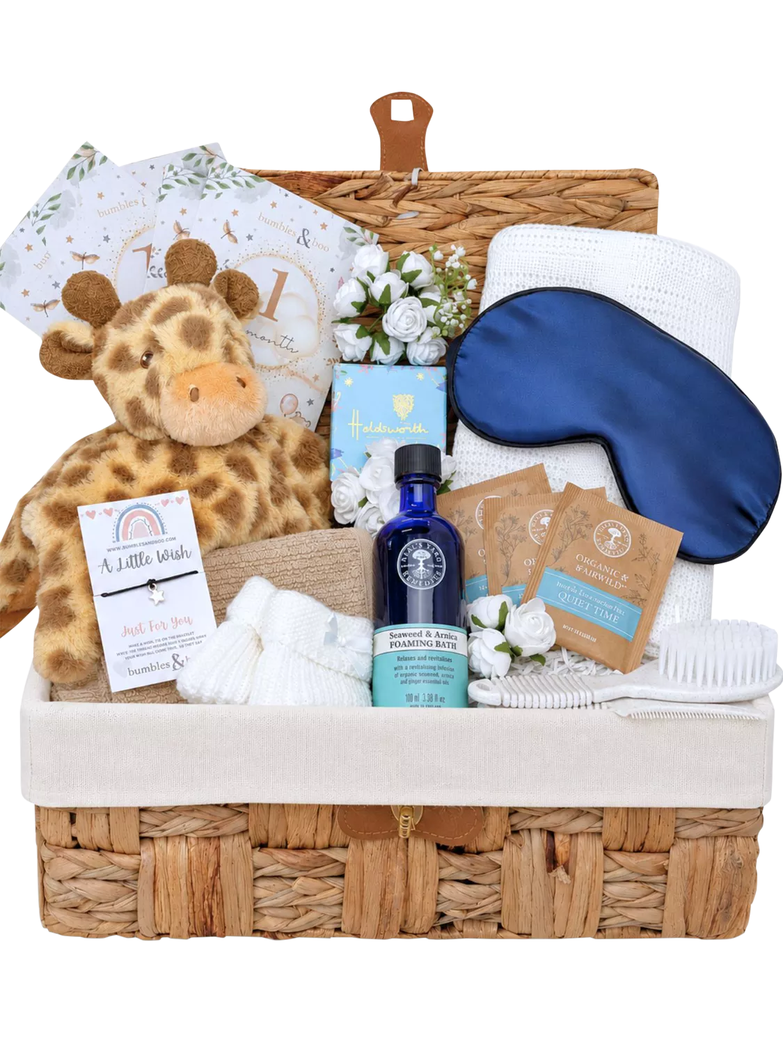 Bumbles & Boo Little Giraffe baby hamper, UK version