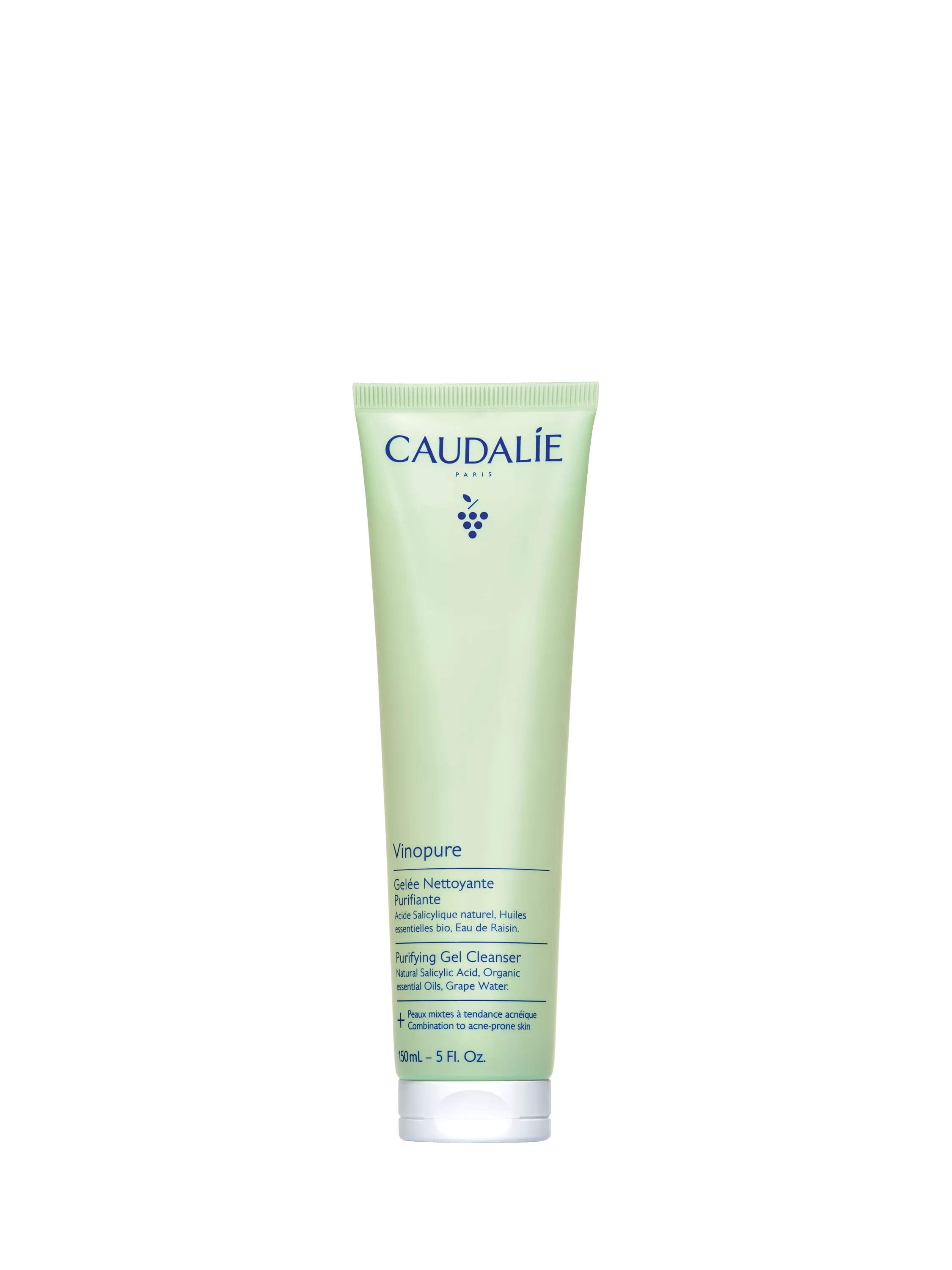 Caudalie Vinopore gel cleanser 150ml, imported from the UK