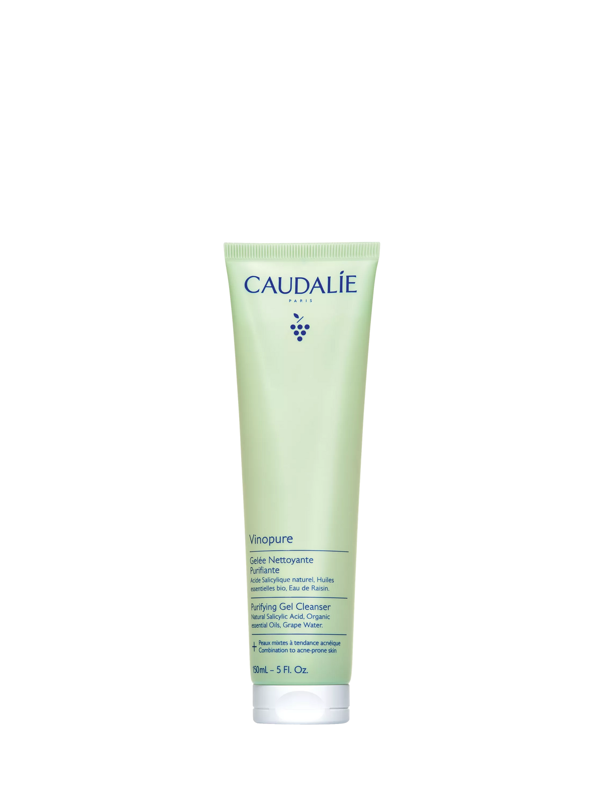 Caudalie Vinopore gel cleanser 150ml, imported from the UK