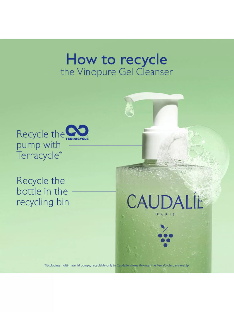 Caudalie Vinopore gel cleanser 150ml, imported from the UK