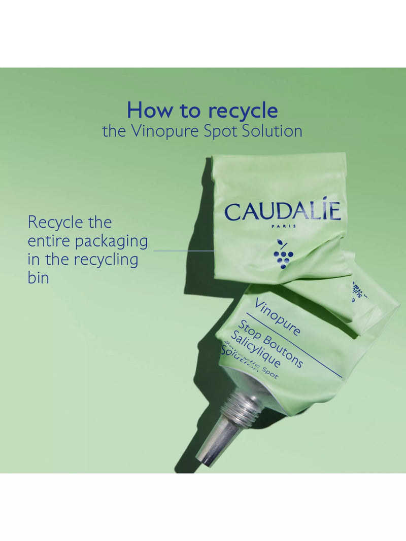 Caudalie Vinopure spot treatment 15ml, imported from the UK