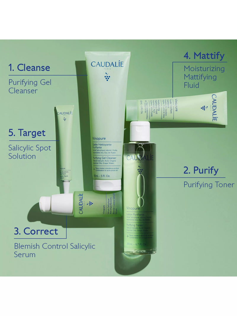 Caudalie Vinopure spot treatment 15ml, imported from the UK