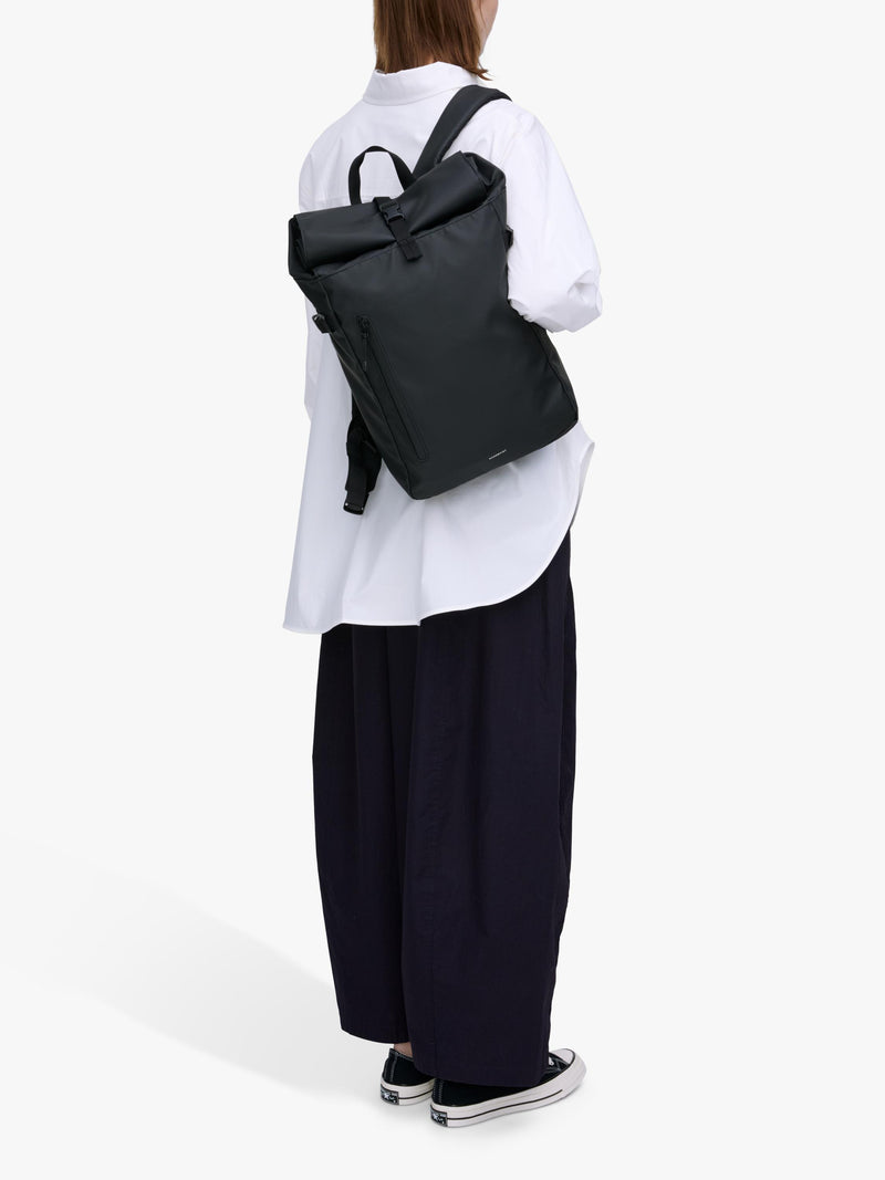 Sandqvist Stream 14-inch laptop rolltop backpack 20L, imported from the UK