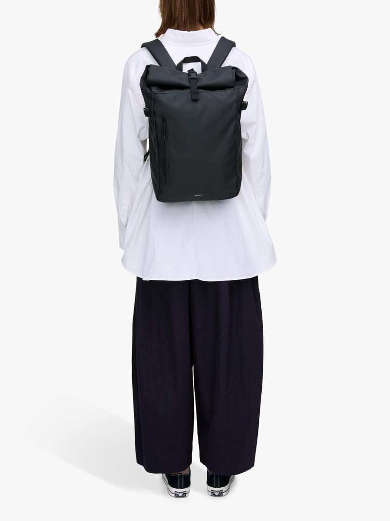 Sandqvist Stream 14-inch laptop rolltop backpack 20L, imported from the UK