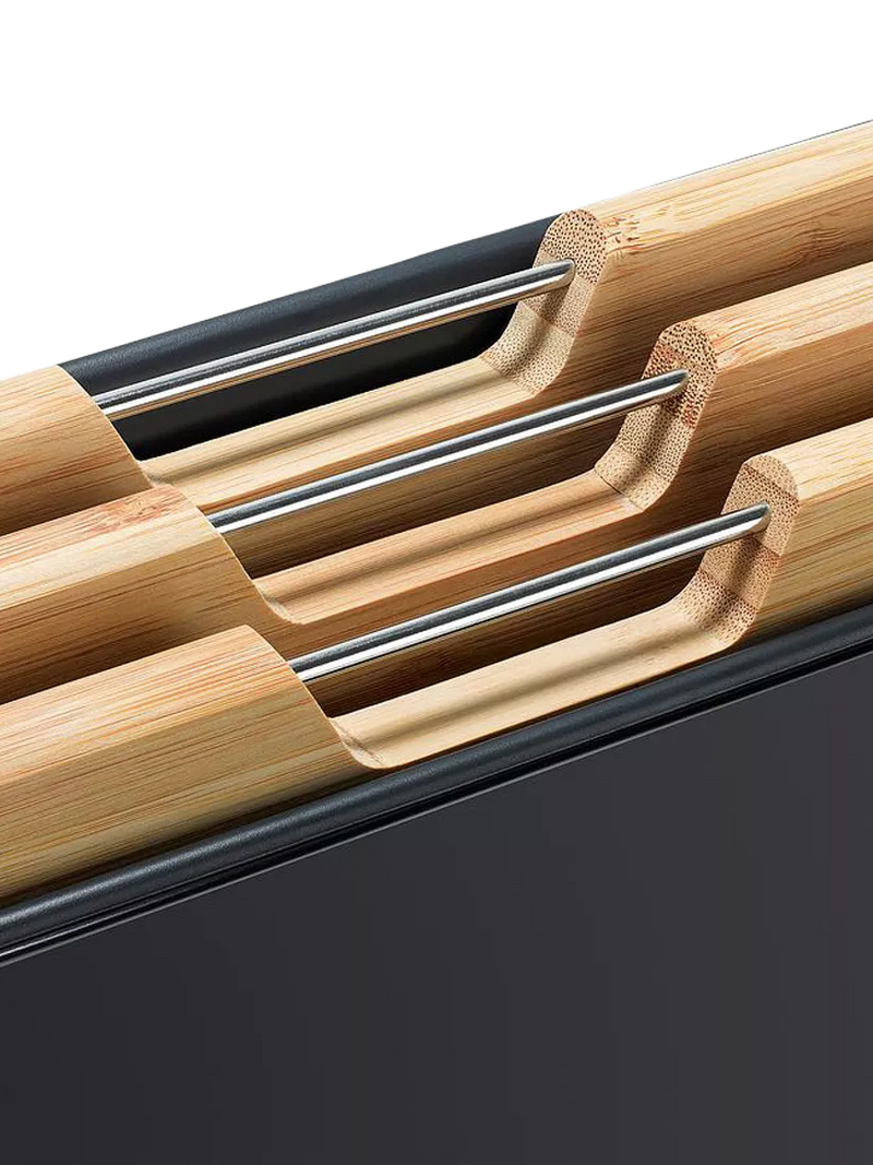 Joseph Joseph Folio bamboo chopping board set black - British product