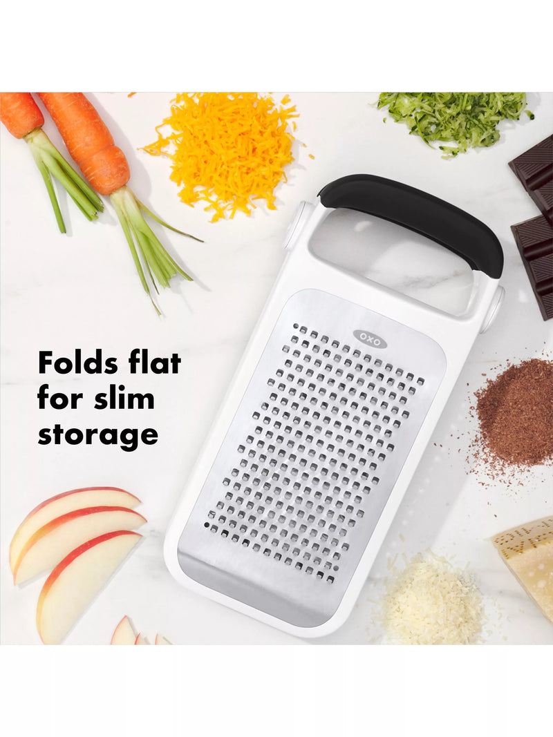 OXO Good Grips etched folding double grater - British product
