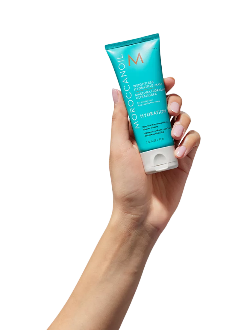 Moroccanoil hydration haircare gift set with shampoo conditioner mask and lotion (British brand)