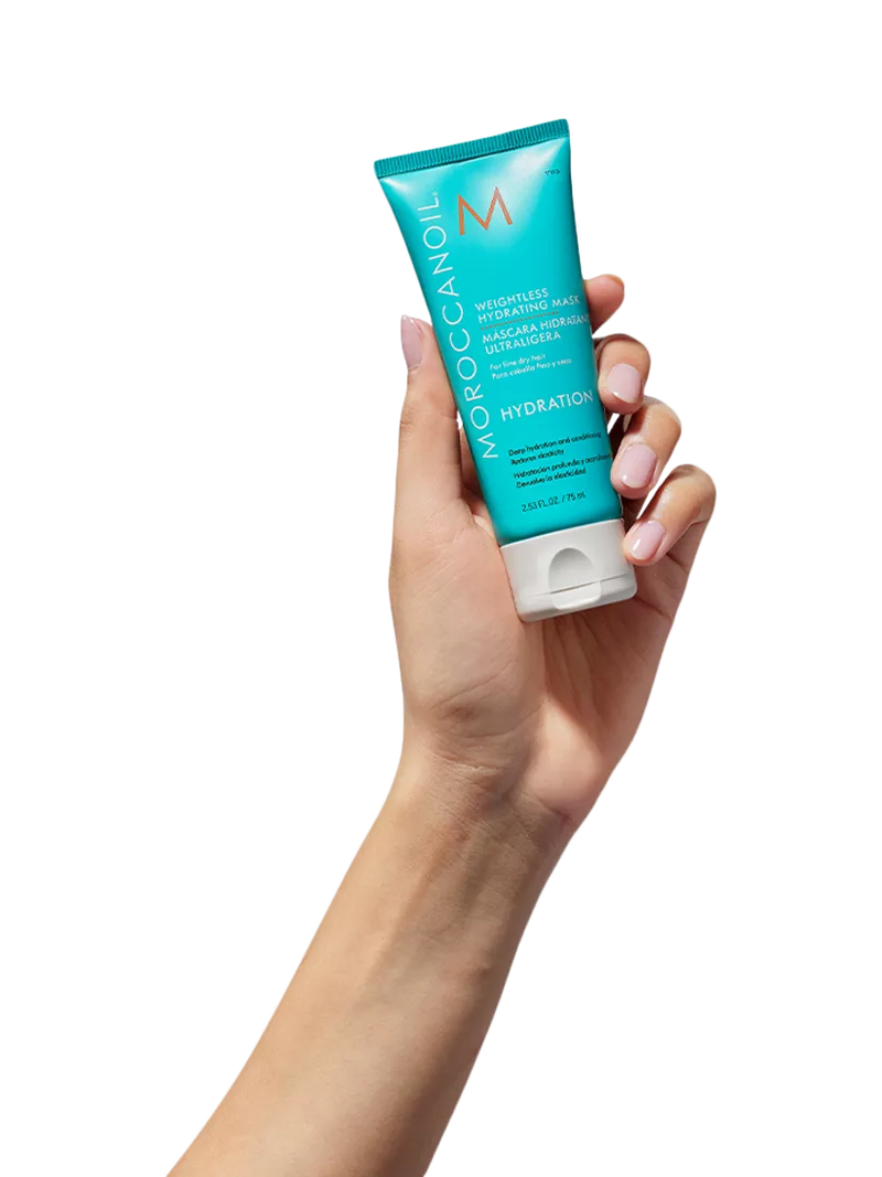 Moroccanoil hydration haircare gift set with shampoo conditioner mask and lotion (British brand)