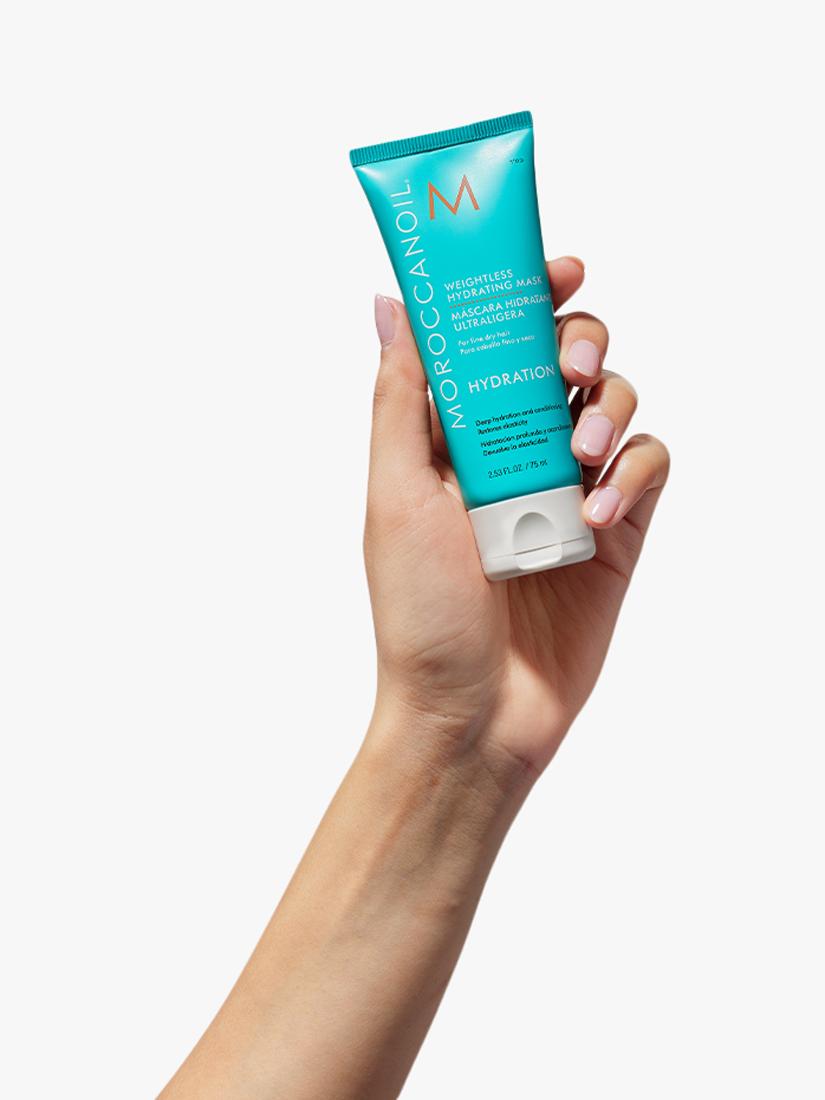 Moroccanoil hydration haircare gift set with shampoo conditioner mask and lotion (British brand)