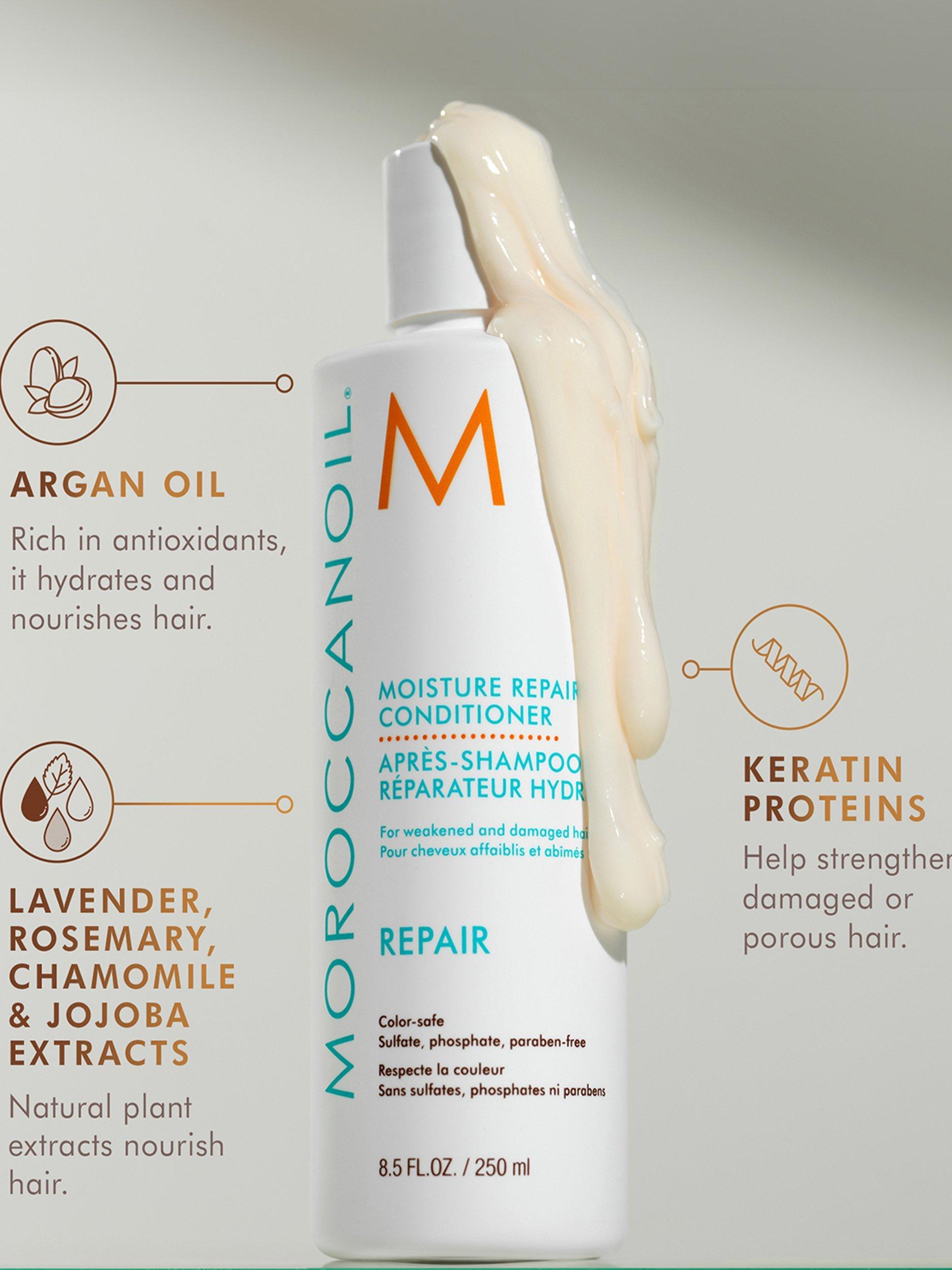 Moroccanoil Moisture Repair gift set shampoo conditioner mask - British product