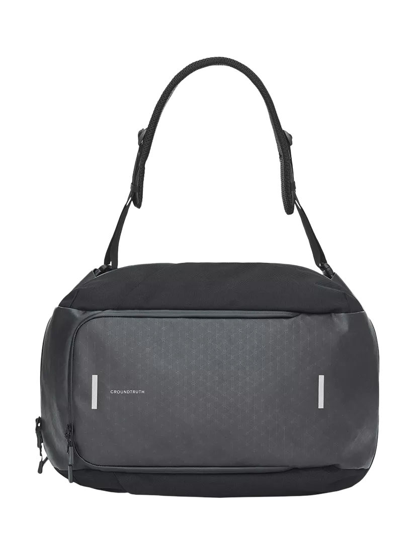 GROUNDTRUTH RIKR 38L duffle bag eco x-black (British brand)
