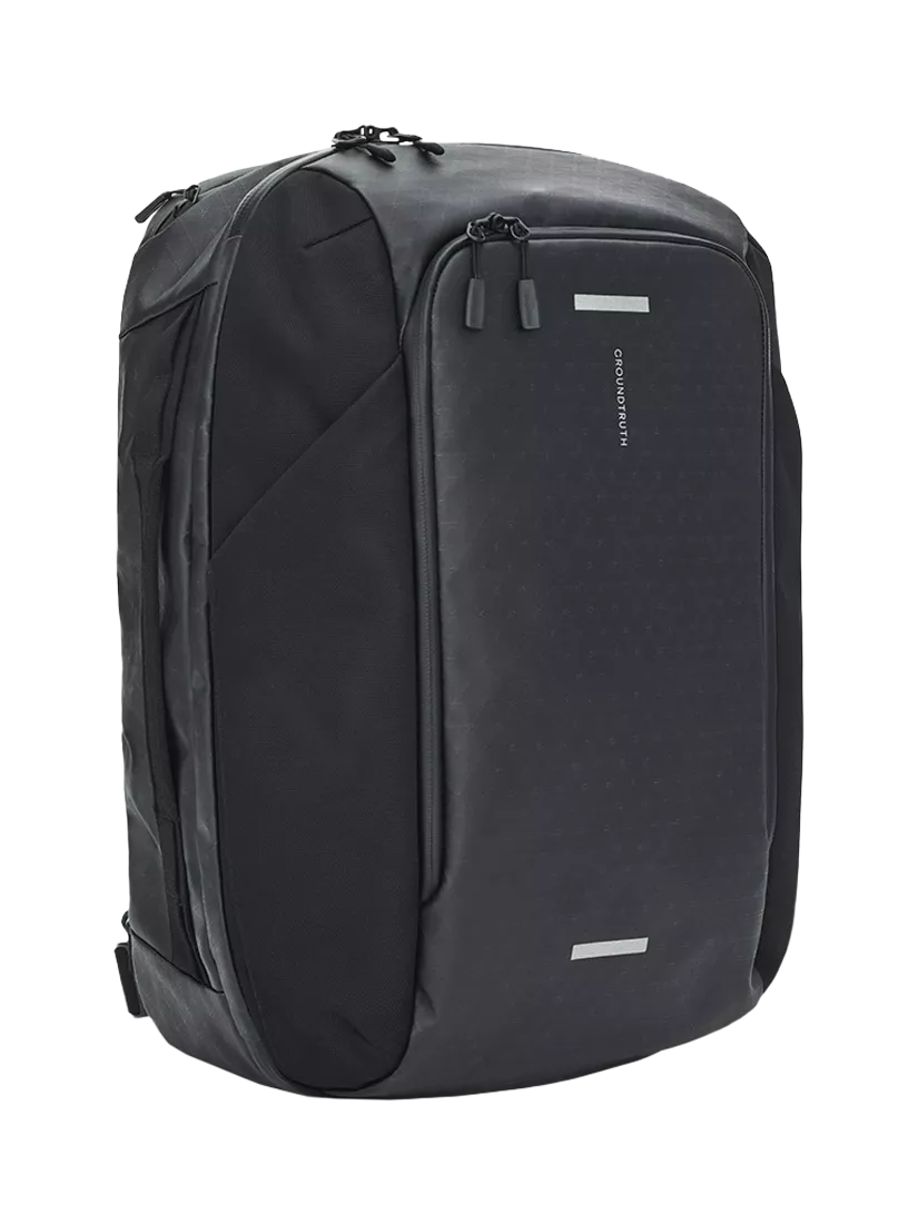 GROUNDTRUTH RIKR 38L duffle bag eco x-black (British brand)