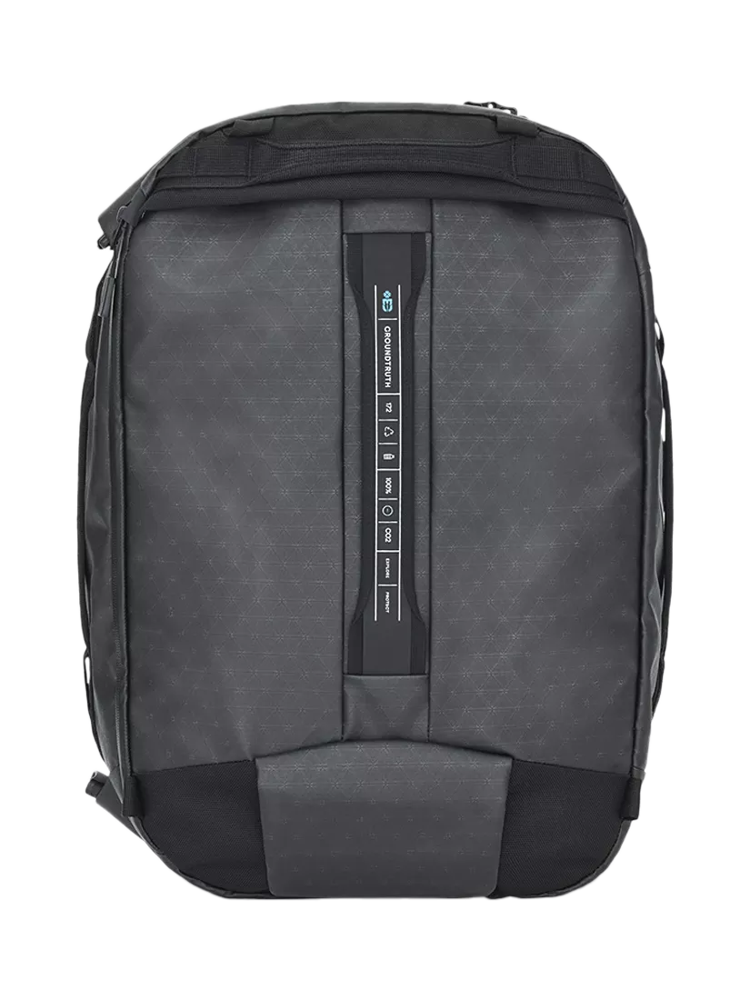 GROUNDTRUTH RIKR 38L duffle bag eco x-black (British brand)