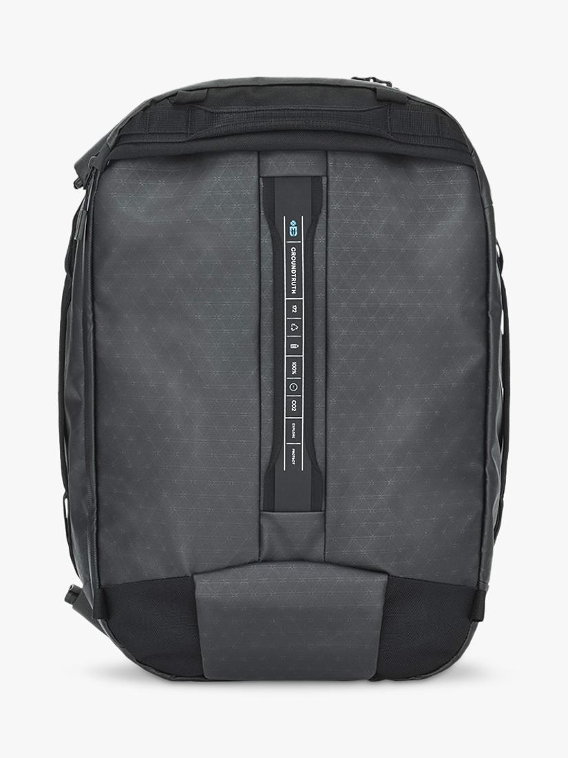 GROUNDTRUTH RIKR 38L duffle bag eco x-black (British brand)