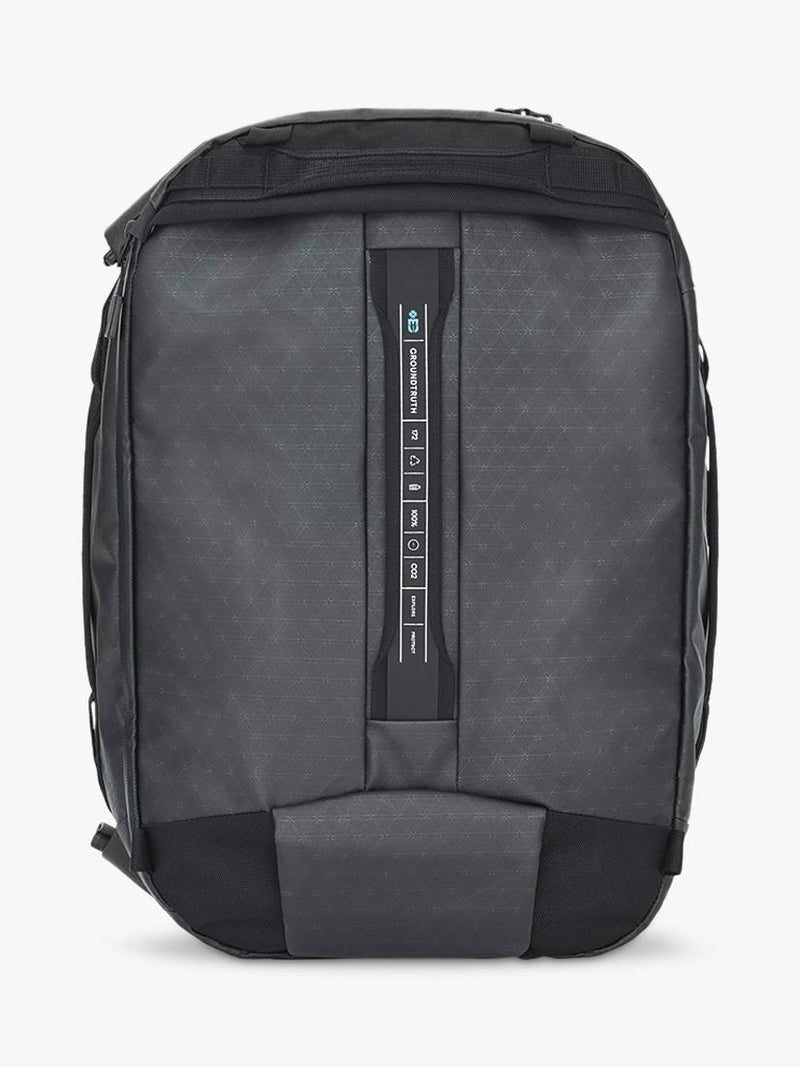 GROUNDTRUTH RIKR 38L duffle bag eco x-black (British brand)