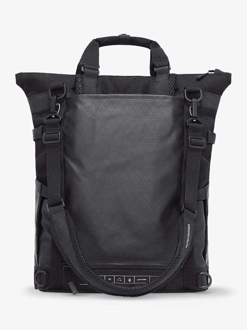 GROUNDTRUTH RIKR Technical Laptop Tote Backpack Eco-x Black 17L (British brand)