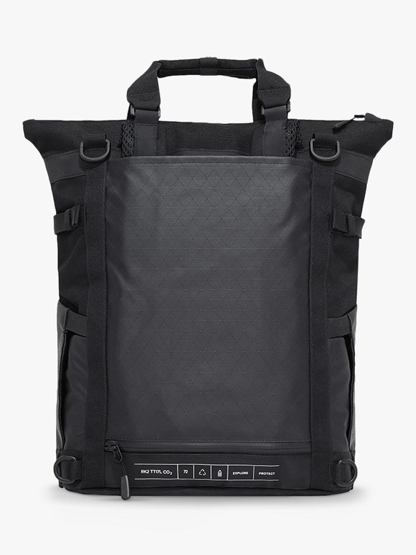 GROUNDTRUTH RIKR Technical Laptop Tote Backpack Eco-x Black 17L (British brand)