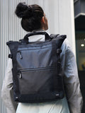 GROUNDTRUTH RIKR Technical Laptop Tote Backpack Eco-x Black 17L (British brand)