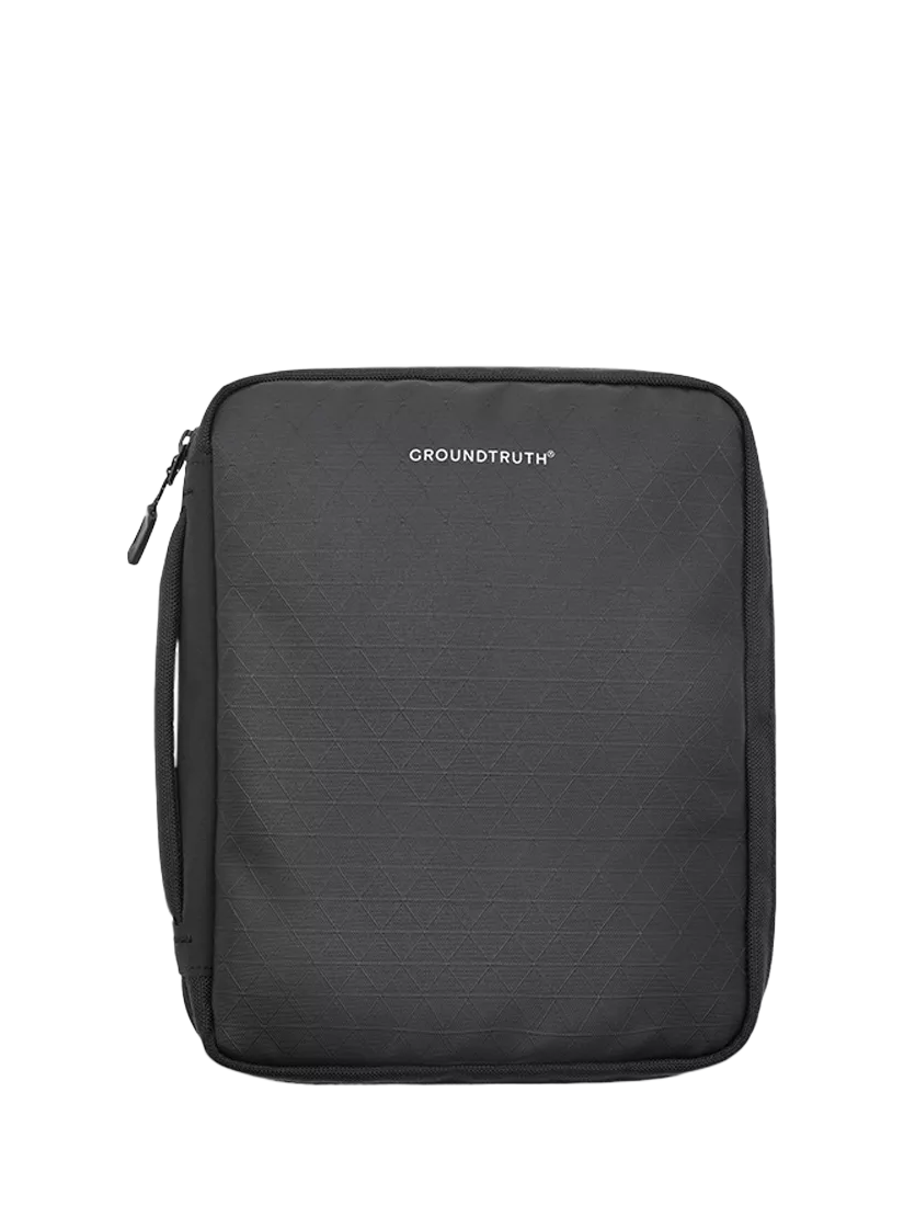 GROUNDTRUTH RIKR Tech Pouch Eco-x Black (British brand)