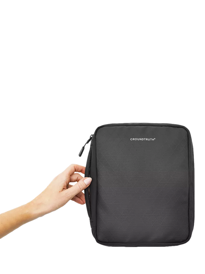 GROUNDTRUTH RIKR Tech Pouch Eco-x Black (British brand)