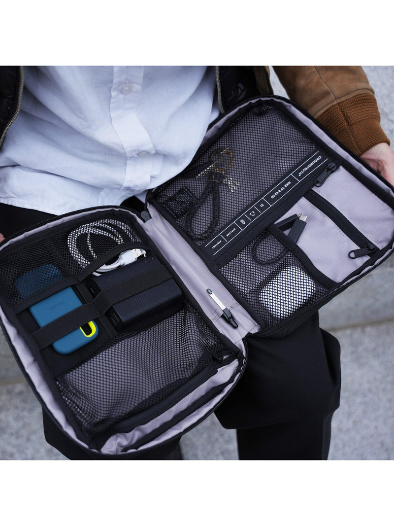 GROUNDTRUTH RIKR Tech Pouch Eco-x Black (British brand)