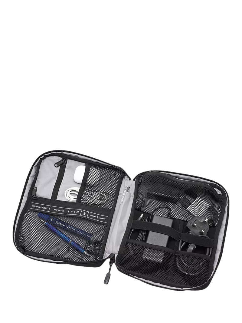 GROUNDTRUTH RIKR Tech Pouch Voyage Blue, imported from the UK
