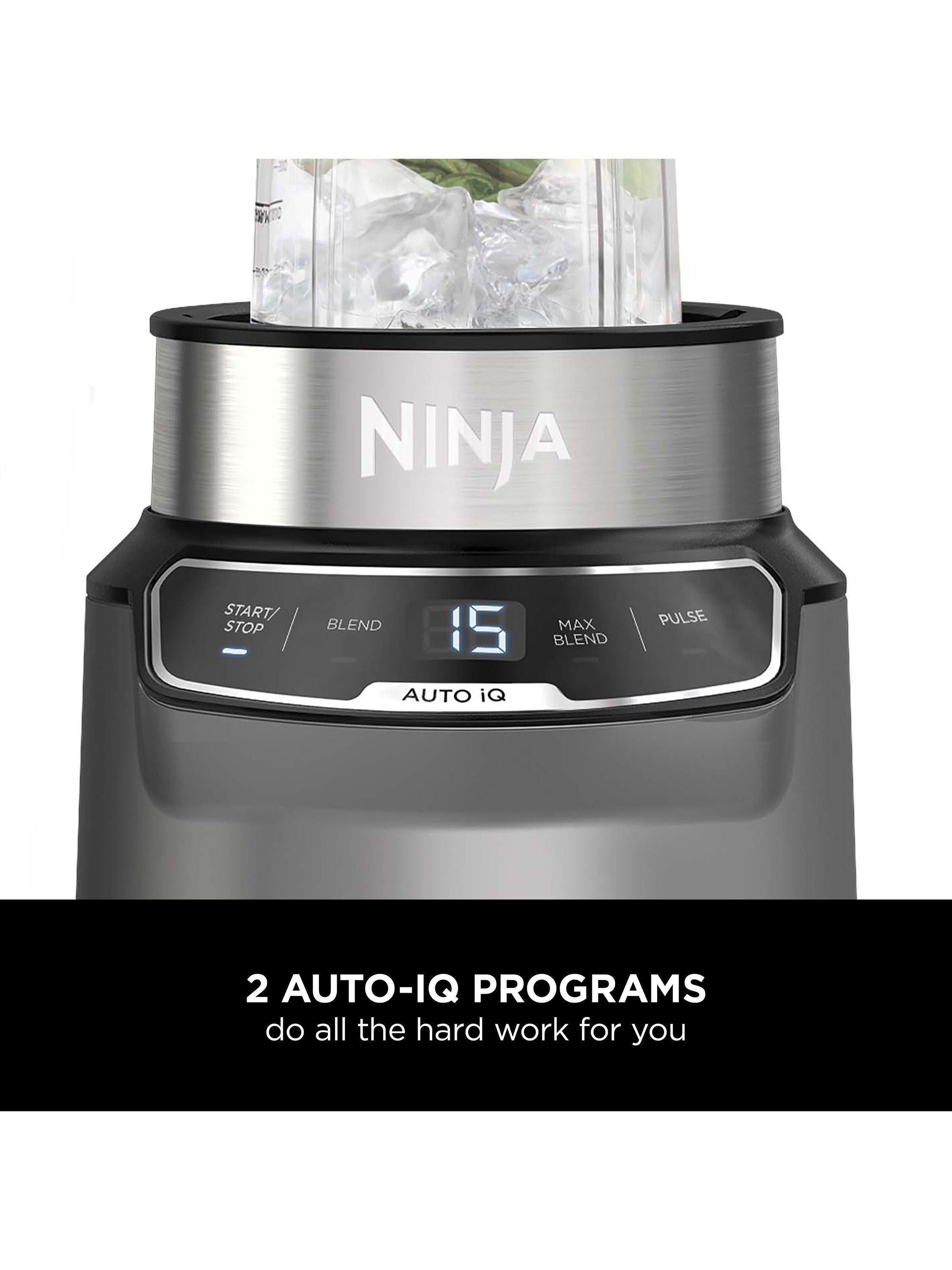 Ninja BN500UK blender and food processor 700ml silver, UK version