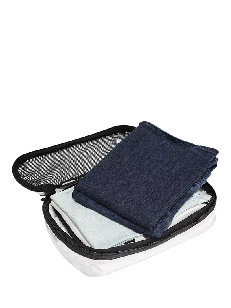 GROUNDTRUTH packing cubes set of 2 white - British product