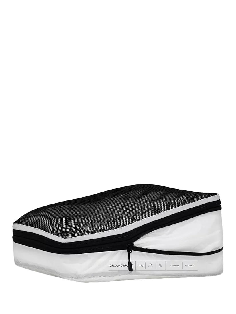 GROUNDTRUTH packing cubes set of 2 white - British product