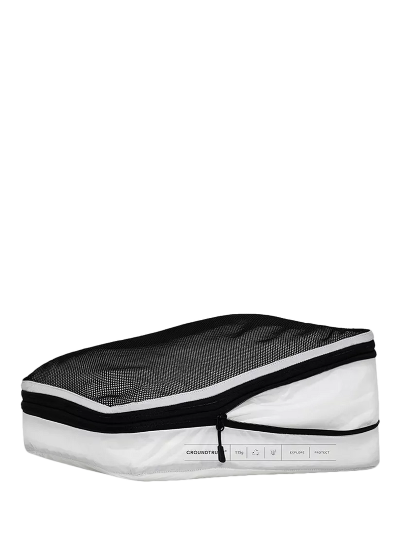 GROUNDTRUTH packing cubes set of 2 white - British product