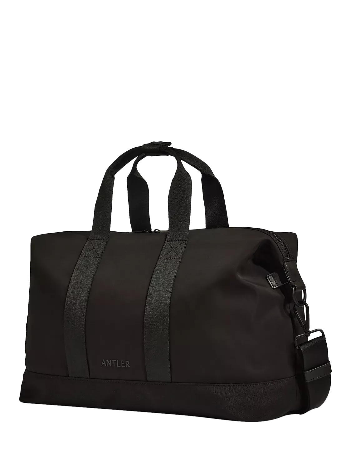 Antler Icon Overnight Holdall Bag, Black