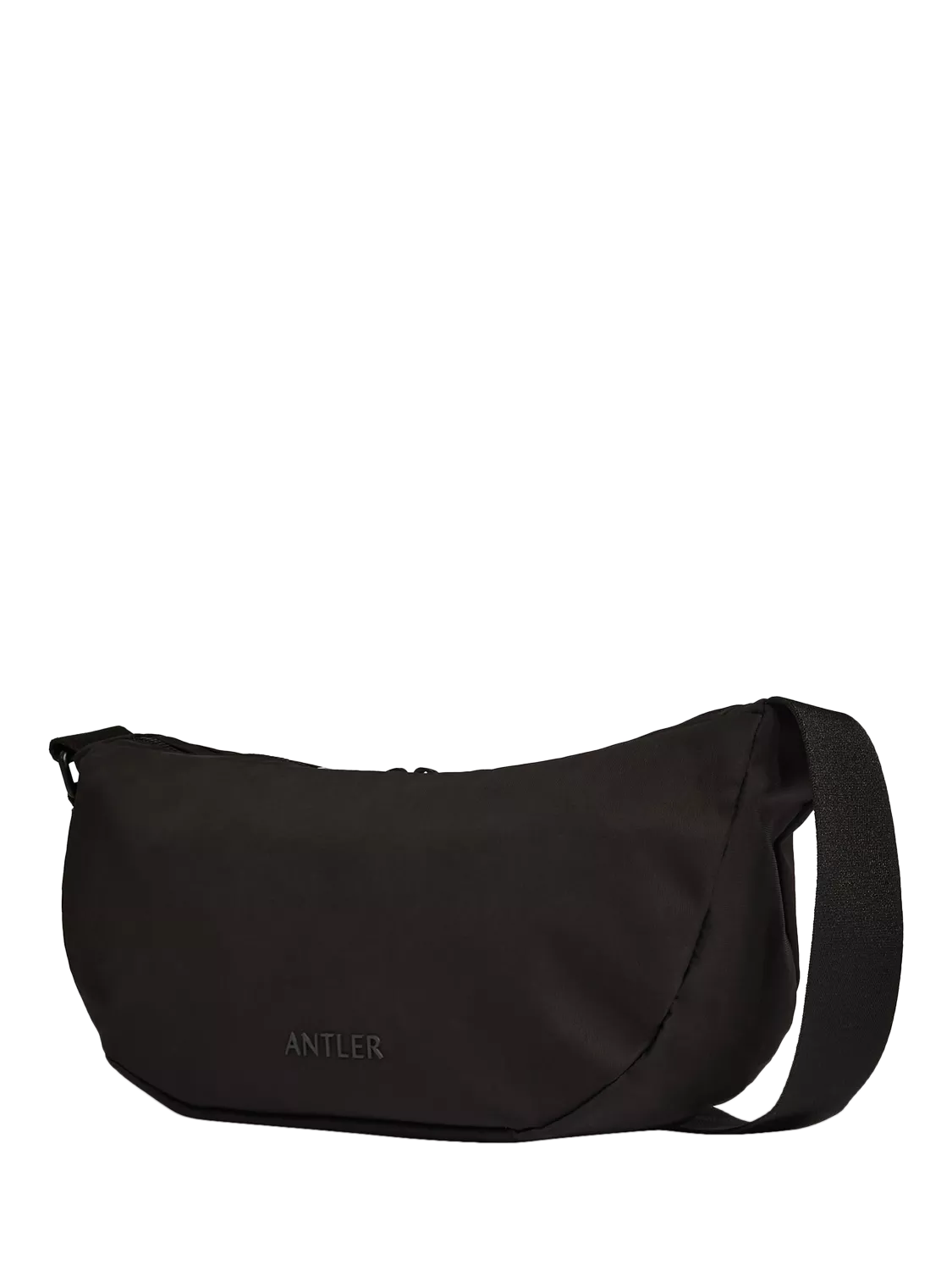 Antler Icon Sling Bag black cross body bag, imported from the UK