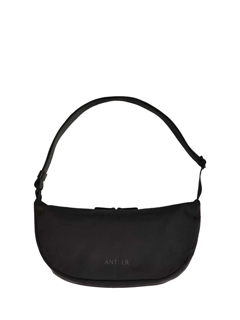 Antler Icon Sling Bag black cross body bag, imported from the UK