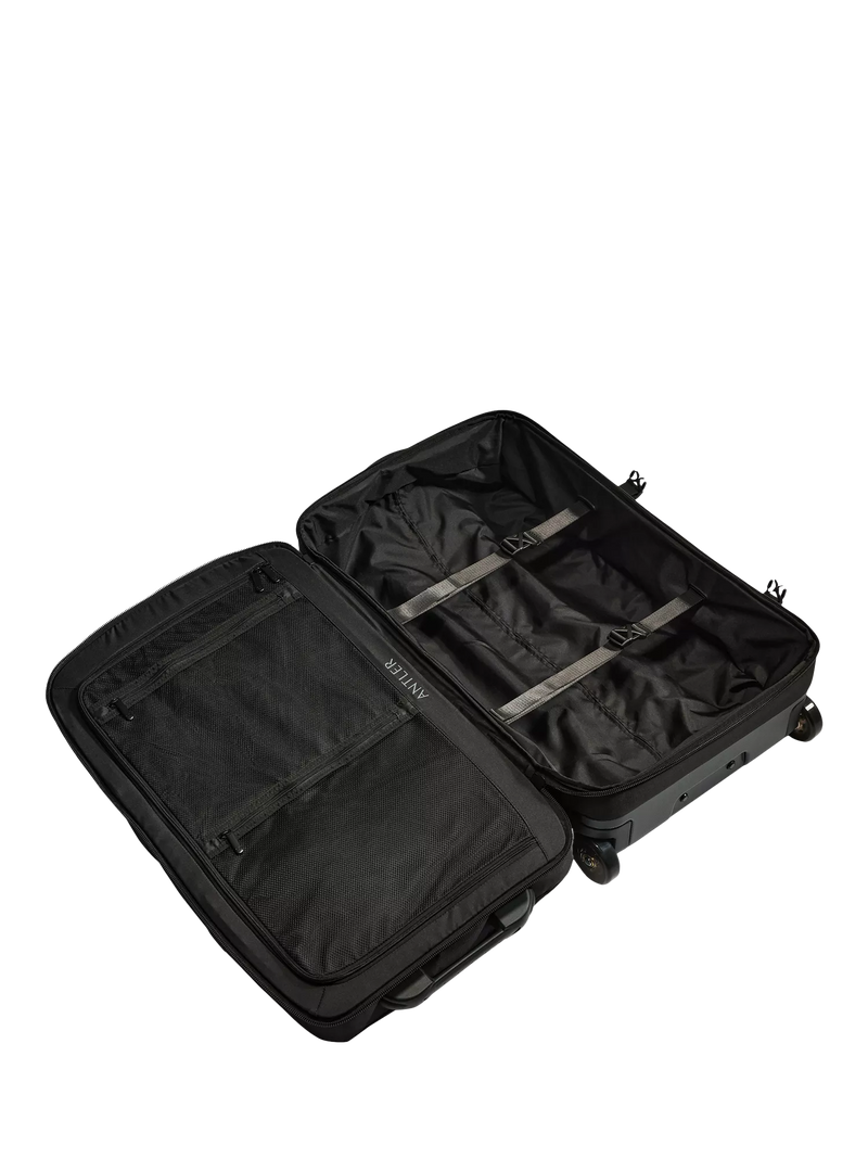 Antler Discovery Medium Wheeled Duffle Suitcase Black, UK version