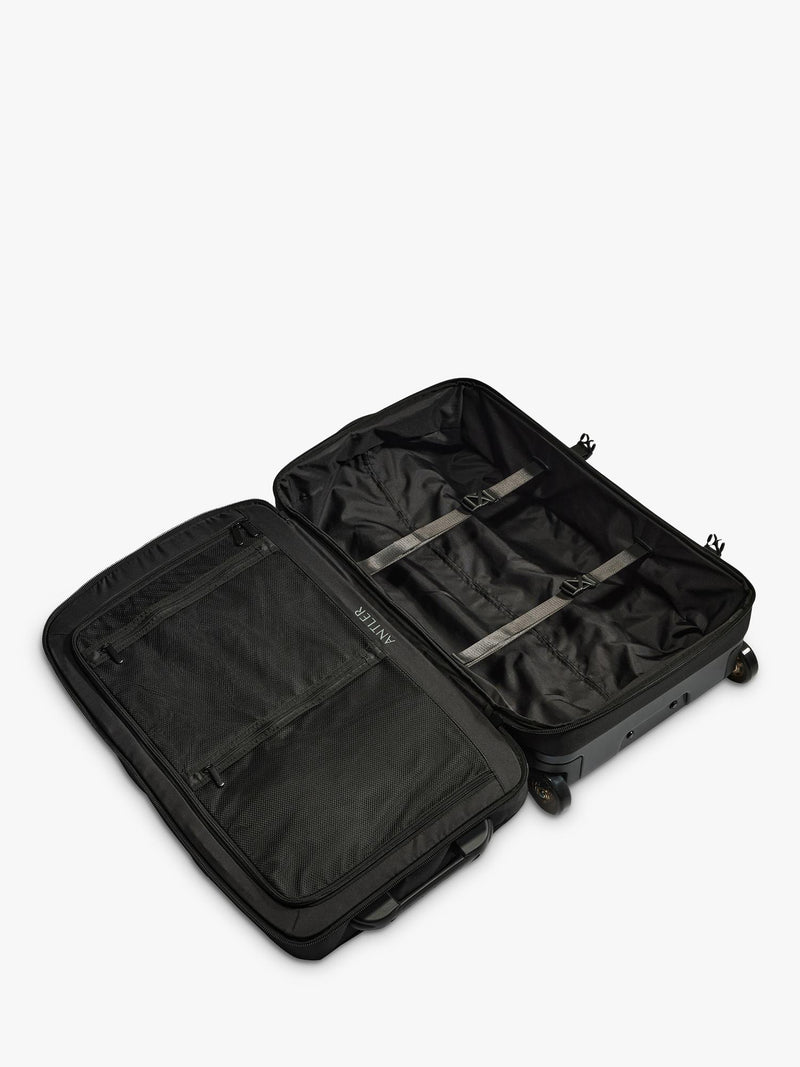 Antler Discovery Medium Wheeled Duffle Suitcase Black, UK version