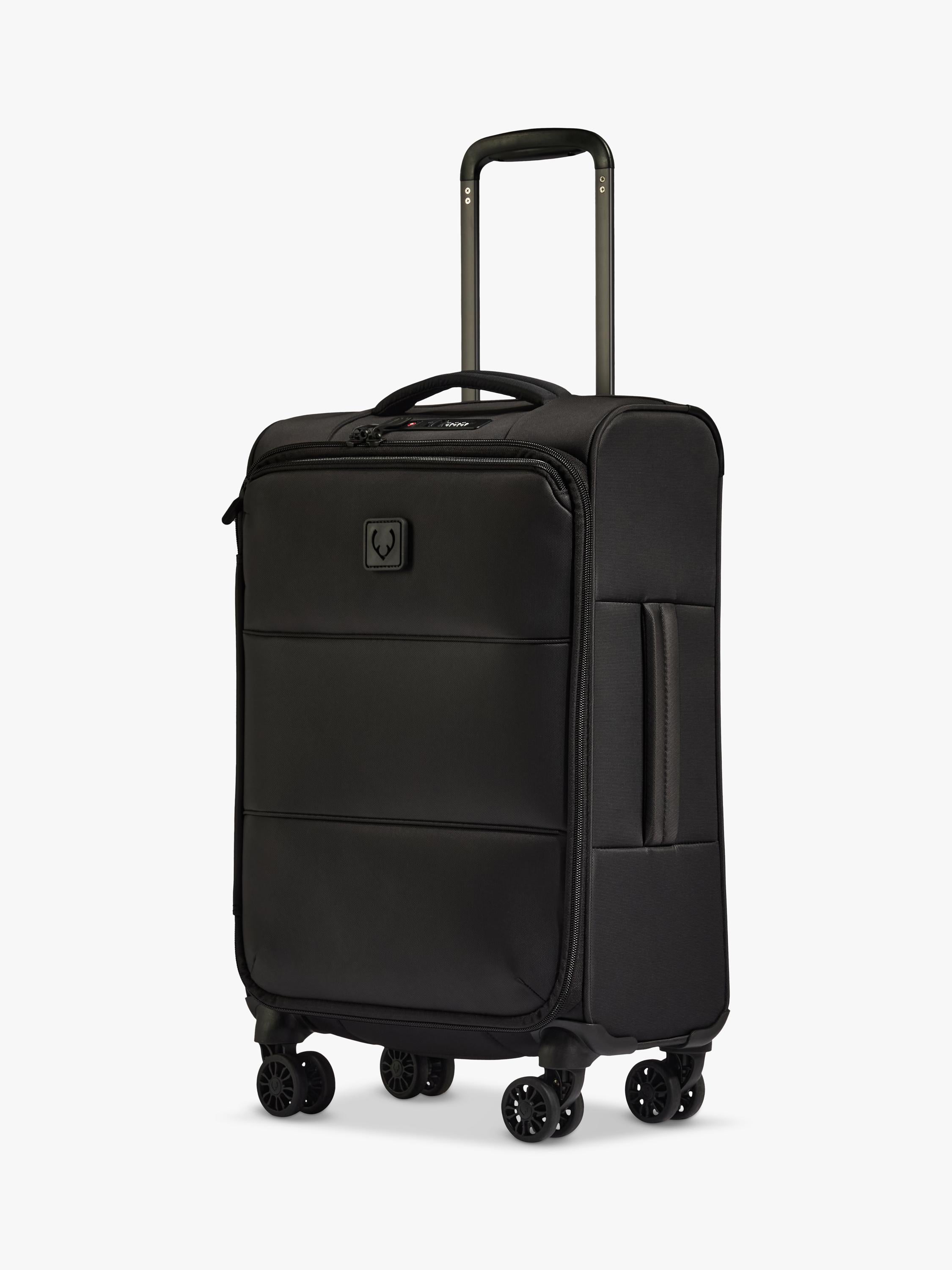 Antler Soft Stripe 2.0 cabin suitcase 55cm sand - British product
