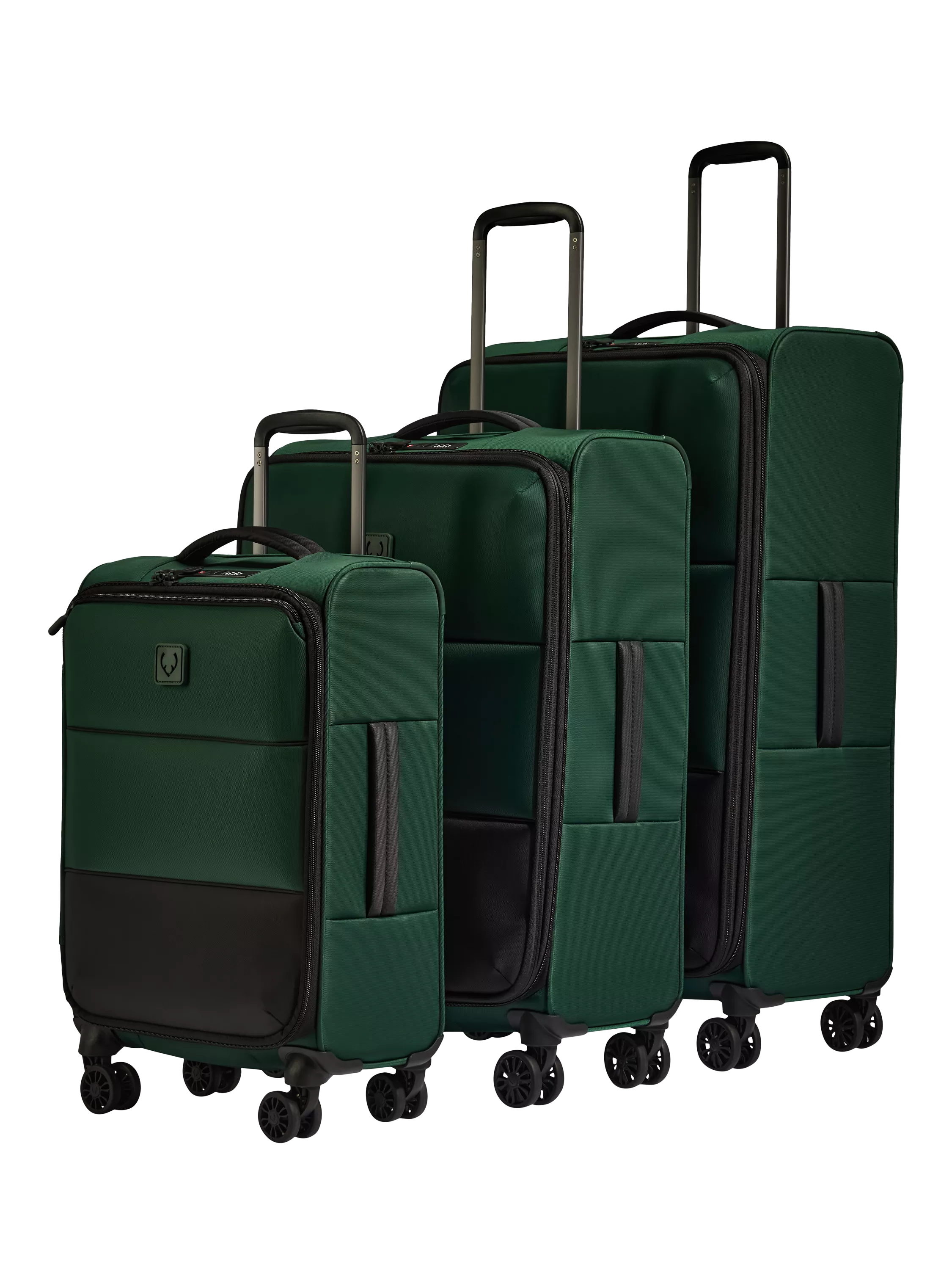 Antler Soft Stripe 2.0 suitcase 88L Navy (British brand)