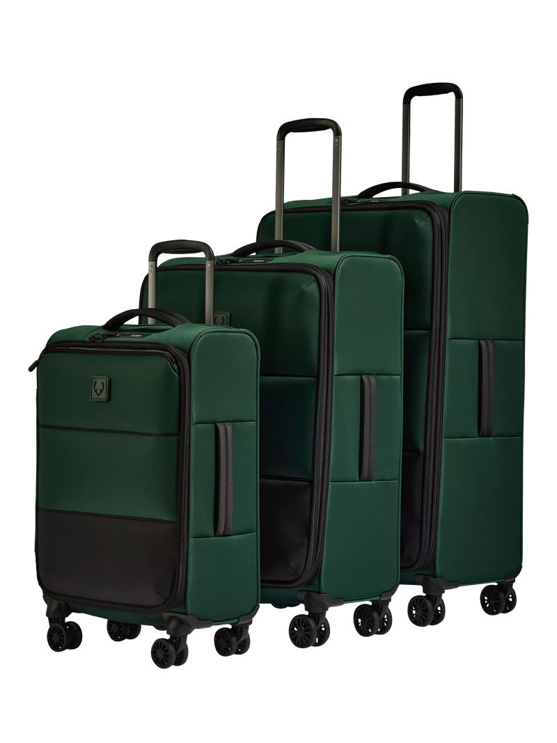 Antler Soft Stripe 2.0 suitcase 88L Navy (British brand)